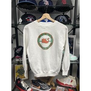 Vintage 80s University Of Miami Marine & Earth Science RSMAS Sweatshirt Size Med